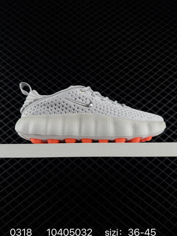Nike Mind 002 HQ4308-003 White Grey With Orange Accents 36-45 Training - Unisex (BS-72618)