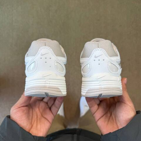Nike P-6000 White Light Grey Running (BS-87056)