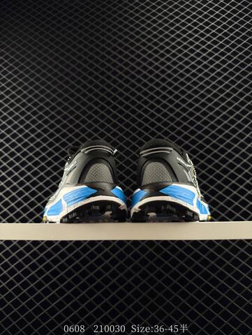 HOKA ONE ONE Mafate Speed 2 Black Grey White Blue Trail Shoe Trail Running Sneakers (BS-86617)