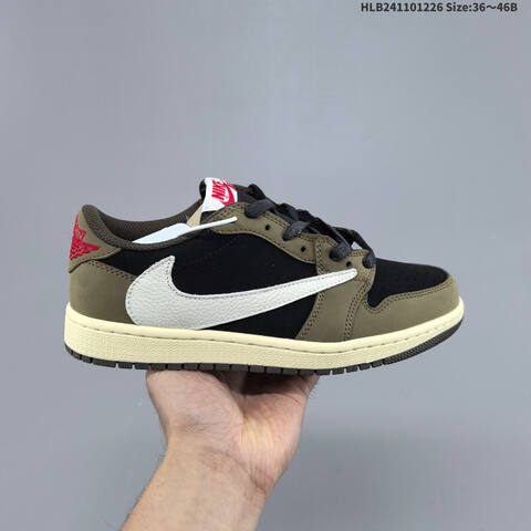 Jordan Air Jordan 1 Low OG SP Military Blue White And Dark Gray-black Variants Shown EU 36-46 Casual - Unisex (BS-67257)