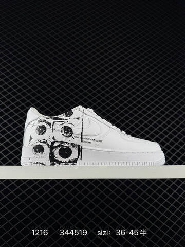 Nike Air Force 1 Low Black White EU 36-45 5 Lifestyle - Unisex (BS-73660)