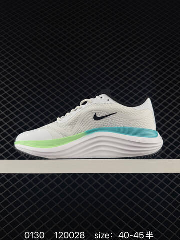 Nike FN033 White Black Green Blue EU 40-45 Running - Men's (BS-72889)