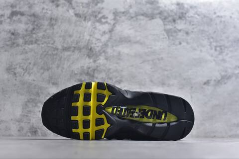Nike Air Max 95 Grey White Black Yellow Sneaker (BS-59638)