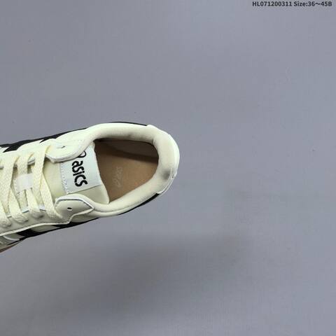 ASICS Court Mz Low 1203 A127 110 Cream Black Gum Brown EU 36-45 Sneaker Casual Sneakers - Unisex (BS-69003)