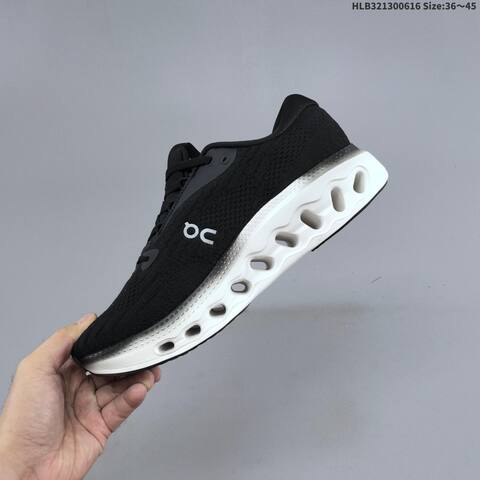 On Running Cloudsurfer Black White EU 36-45 Running Shoe Running Sneakers - Unisex (BS-69489)