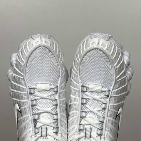 Nike Shox TL White Silver Running (BS-87033)