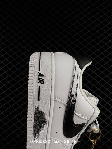 Nike Air Force 1 07 CW2288 White Black EU 36-45 Casual - Unisex (BS-70299)