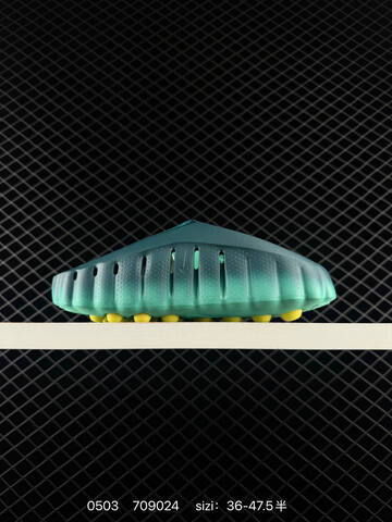 Other Nike Mind 001 Swoosh Logo Teal Green With Yellow (BS-71720)