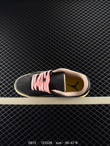 Jordan Flight Court Black Pale Pink Cream Yellow EU 36-47 Sneaker - Unisex BS-80924