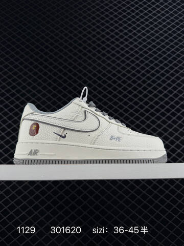 Nike Air Force 1 07 White Black EU 36-45 5 Lifestyle - Unisex (BS-73931)