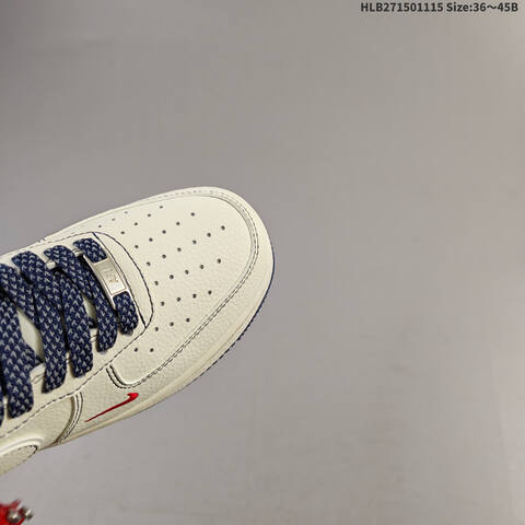 Nike Air Force 1 07 HH7518 074 Sail Navy Red White EU 36 45 Sneaker EU 36-45 - Unisex (BS-63687)