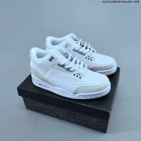 Air Jordan 3 Retro Craft Ivory AIR JORDAN 3 Aj3 Lifestyle BS-66753