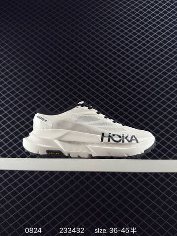 HOKA ONE ONE Mafate X White Black EU 36-45 Trail Shoe Trail Running Sneakers - Unisex (BS-86474)