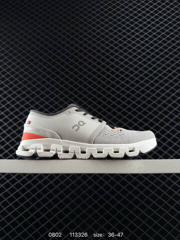 On Cloud X 4 Light Grey Dark Grey Neon Green Black EU 36-47 Running Shoe Running Sneakers - Unisex (BS-85511)