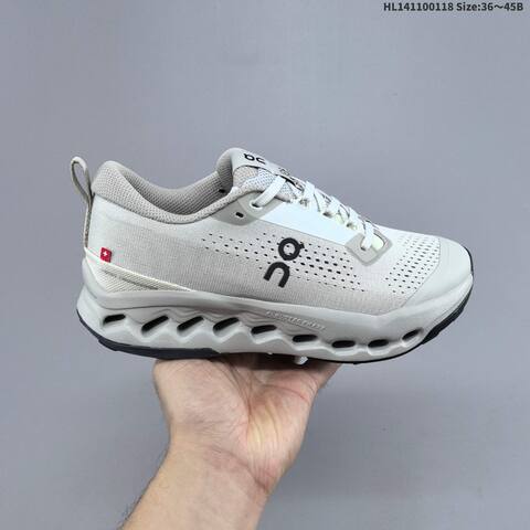 On Cloudsurfer Trail 2 Pearl Fog EU 36-45 Trail Shoe Trail Running Sneakers Unisex BS-69707