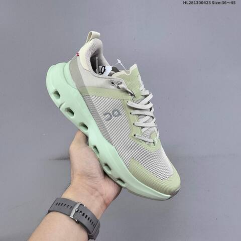 On Running Cloudpulse Grey Mint Green EU 36-45 Running Shoe Running Sneakers - Unisex (BS-69585)