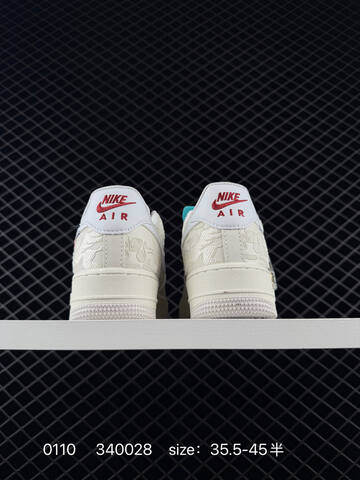 Nike Air Force 1 07 LX Sail White With Red Accents 35 5-45 Lifestyle - Unisex (BS-73204)