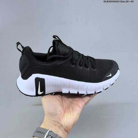 Nike Free Metcon 6 FJ7126-001 White Black EU 36-45 Training Shoe - Unisex BS-60656