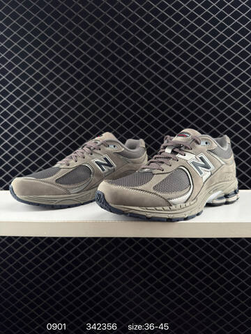 New Balance 2002R Grey Silver Navy EU 36-45 Sneaker - Unisex (BS-82882)