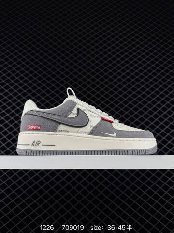 Nike Air Force 1 07 LX White Grey Black EU 36-45 5 Lifestyle - Unisex (BS-73469)