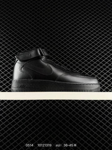 Nike Air Force 1 Mid 07 White Black EU 36-45 Lifestyle - Unisex (BS-71449)