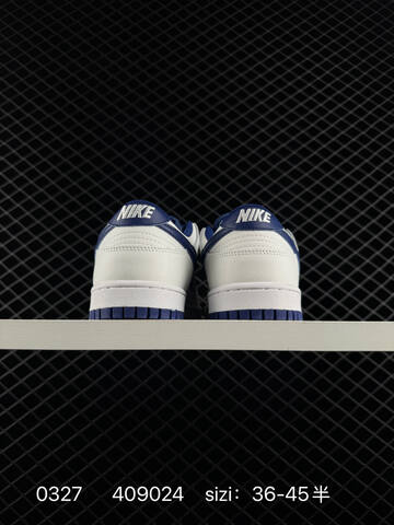 Nike SB Dunk Low White Navy Blue EU 36-45 Skate - Unisex (BS-72426)