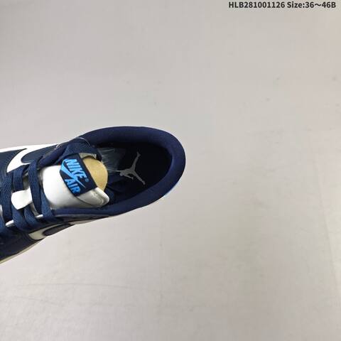 Jordan Air Jordan 1 Retro Low OG CZ0790-400 White Navy Blue EU 36-46 Basketball - Unisex BS-63032
