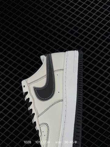 Nike Air Force 1 07 Low CS5288-028 Sail Black EU 36-45 5 Lifestyle - Unisex (BS-74504)