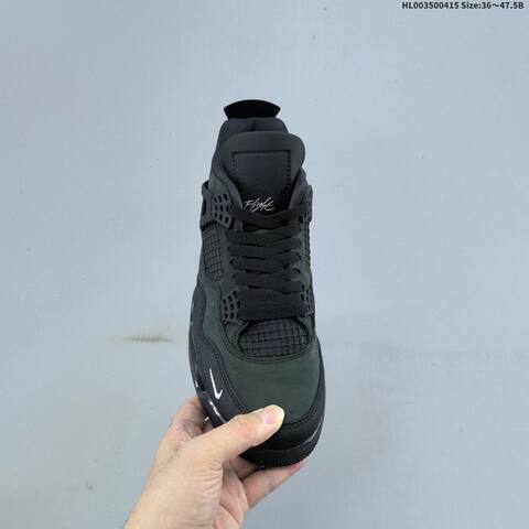 Jordan Air Jordan 4 OG SP x Nigel Sylvester Black Anthracite White EU 36-47 5 Basketball - Unisex (BS-66187)