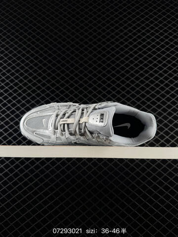 Nike P-6000 Metallic Silver Black White Grey EU 36-46 Lifestyle - Unisex (BS-70041)