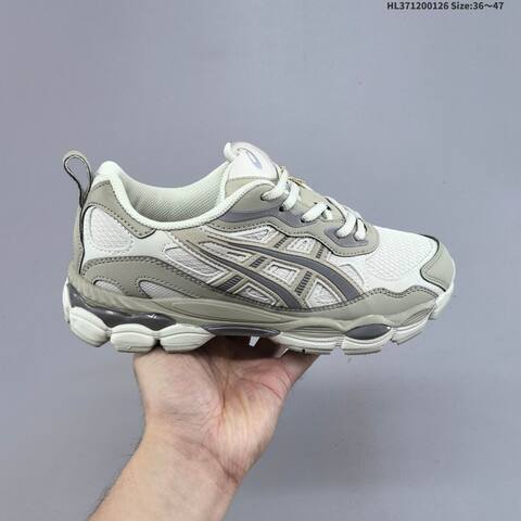 Asics Gel-NYC RGD Grey Blue Black EU 36-47 Running Shoe Running Sneakers - Unisex (BS-69037)