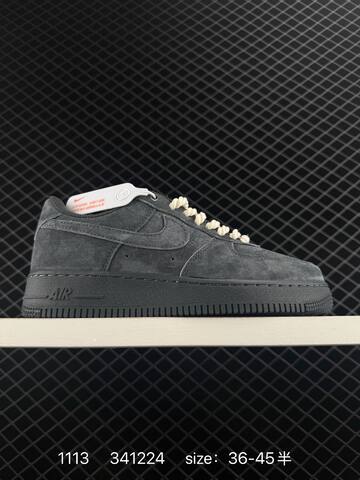 Nike Air Force 1 Low Yellow Black EU 36-45 Casual - Unisex (BS-74221)