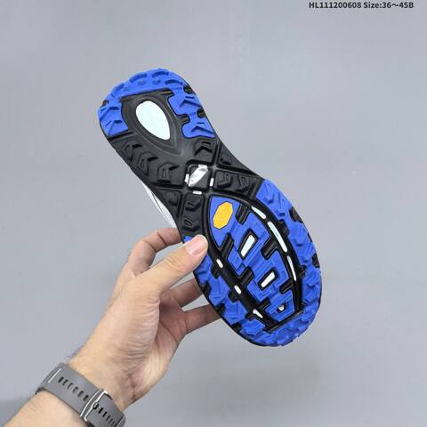HOKA ONE ONE Mafate Speed 2 White Black Blue EU 36-45 Trail Shoe Trail Running Sneakers - Unisex (BS-69335)