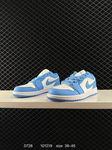 Jordan Air Jordan 1 Low White University Blue EU 36-45 Sneaker - Unisex BS-81005