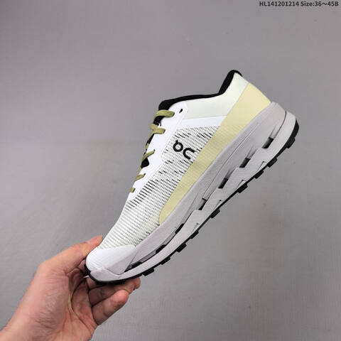 On Cloudultra White Black Olive Gray EU 36-45 Trail Shoe Trail Running Sneakers - Unisex (BS-69742)