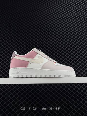 Nike Air Force 1 Low Pink White Cream EU 36-45 Lifestyle - Unisex (BS-74494)