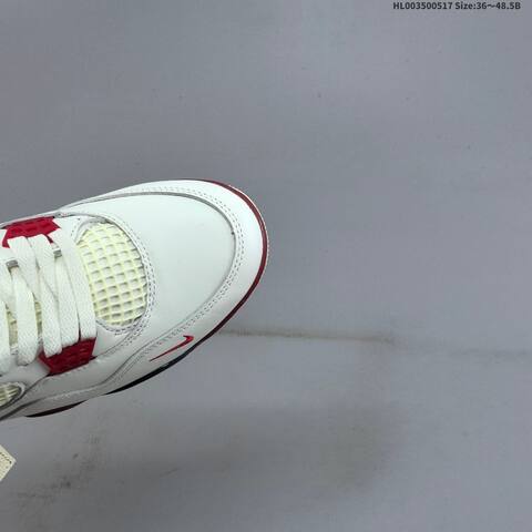 Jordan Air Jordan 4 Nigel Sylvester Sail Cinnabar Sail Cinnabar Black EU 36-48 5 Basketball - Unisex (BS-65944)