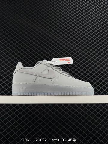 Nike Air Force 1 07 Light Grey White EU 36-45 Lifestyle - Unisex (BS-74345)
