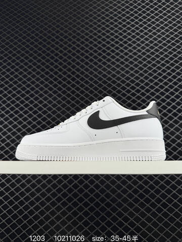 Nike Air Force 1 Low White Black Gold EU 35-45 5 Lifestyle - Unisex (BS-73865)