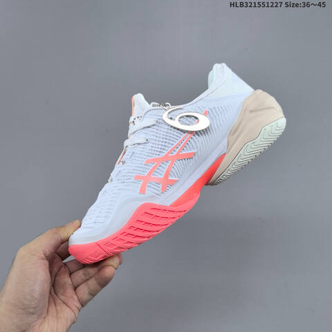 ASICS Court FF 3 White Coral Pink Beige EU 36-45 Tennis Shoe Casual Sneakers - Unisex (BS-69123)