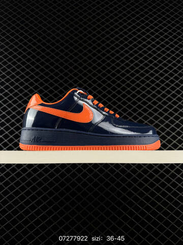 Nike Air Force 1 Black White Navy Orange Beige Gray EU 36-45 Casual - Unisex (BS-70062)