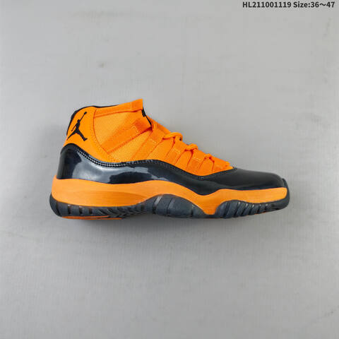 Jordan Air Jordan 11 Retro Low Orange Black 36 47 Basketball - Unisex (BS-63490)