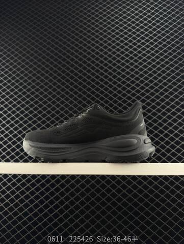 HOKA ONE ONE Bondi 9 Black Dark Grey EU 36-46 Running Shoe Running Sneakers - Unisex (BS-86608)