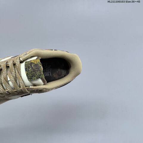 Nike Air Force 1 07 Khaki Beige Brown Black EU 36-45 Sneaker - Unisex BS-62261