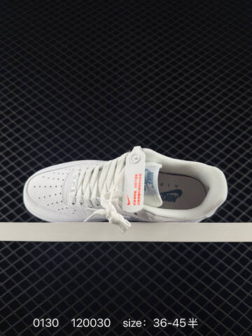 Nike Air Force 1 07 White With Light Blue Accents 36-45 5 Lifestyle - Unisex (BS-72883)