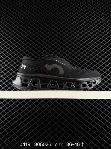 On Cloudtilt Triple Black EU 36-45 Running Shoe Running Sneakers - Unisex BS-85347