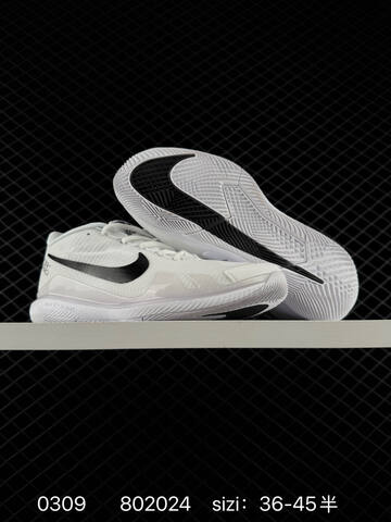 Nike Court Air Zoom Vapor Pro White Black EU 36-45 5 Tennis - Unisex (BS-72727)