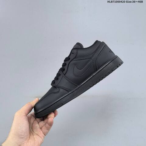 Jordan Air Jordan 1 Low Black White Gray EU 36-46 Basketball - Unisex (BS-66113)
