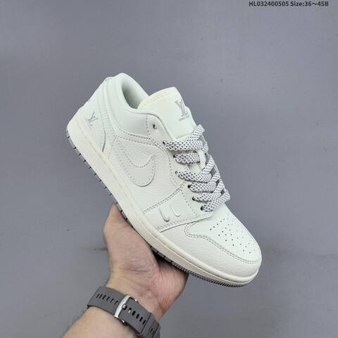 Nike Air Jordan 1 Low Off White Light Grey EU 36-45 Sneaker - Unisex BS-60510