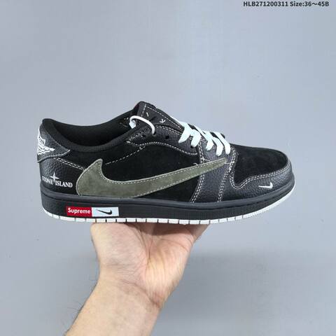 Nike Air Jordan 1 x Travis Scott AIR JORDAN DIY Lifestyle BS-66559